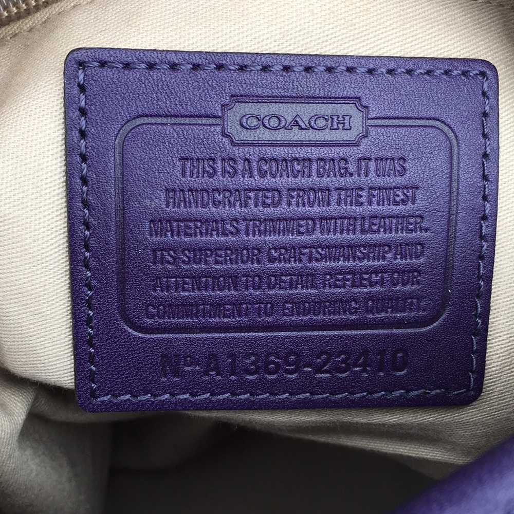 Authentic Coach Handbag - Picture 3 of 6